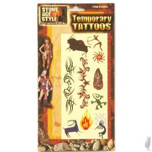  Stone Age Temporary Tattoos Beauty