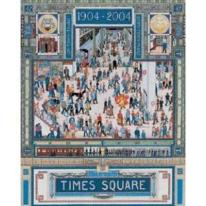  New York City Subway Centennial by Kathy Jakobsen   1000 