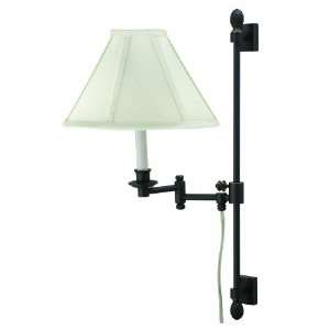 House of Troy LL662A OB Library Lamp Collection Adjustable Slide Swing 