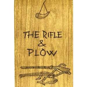  The Rifle & Plow Menu The Pittsburgh Hilton 1960s 