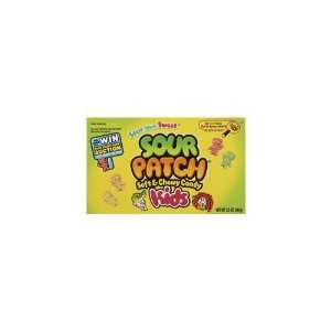 Sour Patch Kids Theatre Box (Economy Case Pack) 3.5 Oz Box (Pack of 12 