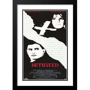 Betrayed 20x26 Framed and Double Matted Movie Poster   Style B   1988