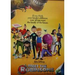  Disney Meet the Robinsons Theatrical Poster 40x27