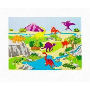    Design Your Own Dinosaur Sticker Scenes (1 dz) Toys & Games
