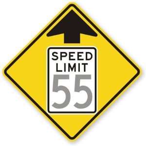  Speed Reduction (arrow symbol) Speed Limit Diamond Grade 
