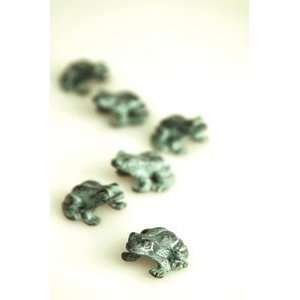  Hopping Frog Pewter Minimal Statue Accents