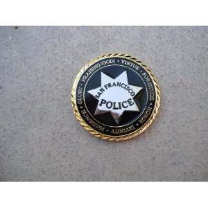  Police Challenge Coin San Francisco Law Enforcement 