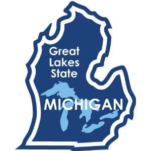 STATE ments Sticker Michigan 
