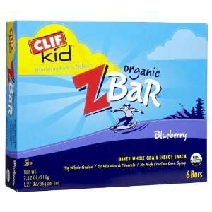  Clif Organic Blueberry Zbar, 1.27 OZ, 6 Bar Pack Health 