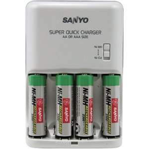  Sanyo GES CHRONE4 1 Hour Charger Electronics