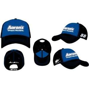  #55 Mark Martin Aarons Royal Blue/Black Mens Fan Hat 