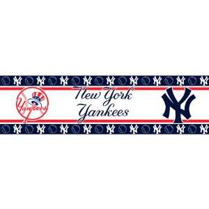  New York NY Yankees MLB Decor Wall Border 3 PACK (5 In by 15 Ft 