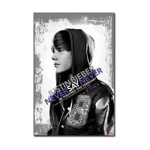  Justin Bieber Never Say Never Movie Poster