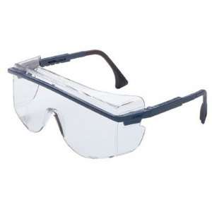 Uvex S2514 Astrospec OTG 3001 Safety Eyewear, Blue Frame, Gray Ultra 