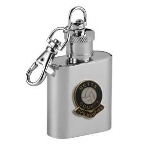  Football Club Keyring Flasks Notts County The Magpies 