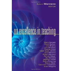  On Excellence in Teaching [Hardcover] Robert J. Marzano 