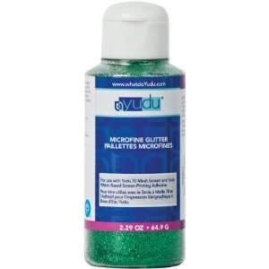  Yudu Microfine Glitter 2 Oz. Bottle Green Electronics