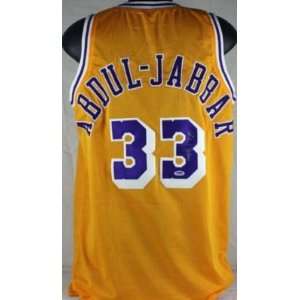  Kareem Abdul Jabbar Autographed Jersey