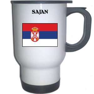  Serbia   SAJAN White Stainless Steel Mug Everything 