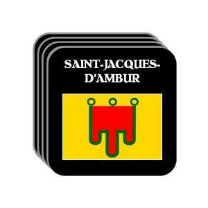  Auvergne   SAINT JACQUES DAMBUR Set of 4 Mini Mousepad 