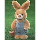 NWT Gund Jumpy Brown Singing Moving Easter Bunny