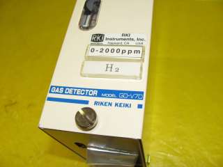 Riken Keiki GD V7D Gas Detector 0820 00007 working  