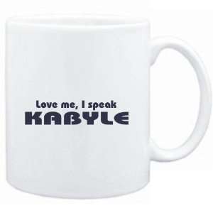 Mug White  LOVE ME, I SPEAK Kabyle  Languages  Sports 