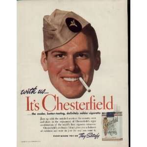  U.S Army   with us   Its Chesterfield  1941 