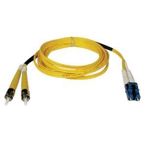   Singlemode 8.3/125 Fiber Optic Patch Cable LC/ST 33 Feet (N368 10M