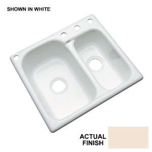   Double Basin Acrylic Topmount Kitchen Sink 33310