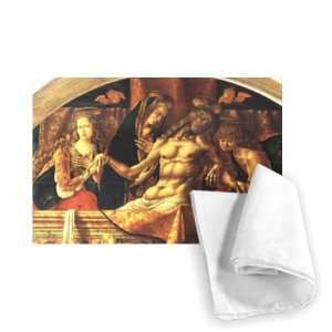  Pieta (detail of 33418) (altarpiece) by   Tea Towel 100% 