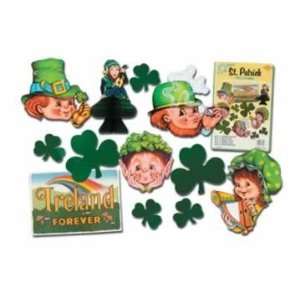  Beistle   33454   St Patrick Decorama   Pack of 6