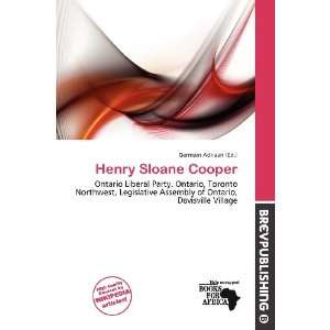    Henry Sloane Cooper (9786200457806) Germain Adriaan Books