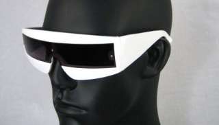 DEVO Robot 80s Nu New Wave PUNK Sunglasses WHITE  