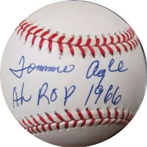  Tommy Agee AL ROY 1966 Autographed Baseball Sports 
