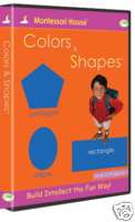 Montessori Read Homeschool DVD Colors Shapes Geometry  