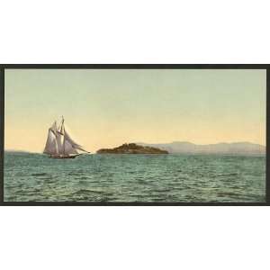  Alcatraz,Golden Gate,bays,ships,San Francisco,CA,c1898 