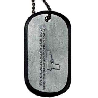 bullet for my valentine lyrics dog tag ball chain necklace new in 