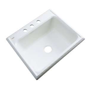   Single Basin Acrylic Topmount Kitchen Sink 37300