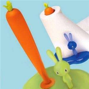   and carrot paper towel holder by alessi 