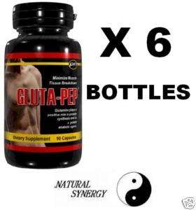 GLUTA PEP PEPTIDES 10X L GLUTAMINE LEAN MUSCLE WORKOUT RECOVERY BCAA 