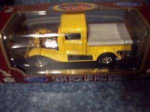 18 Road Legends 1934 Ford Pick Up Pro Street RARE Yellow Sharp (*)