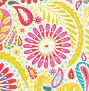Dena Designs Kumari Garden Sanjay Pink Fabric by yard  