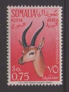 Somalia 1955 75c. Gerenuk antelope  