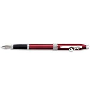   Scarlet Red Fine Point Fountain Pen   AT0416 3FS
