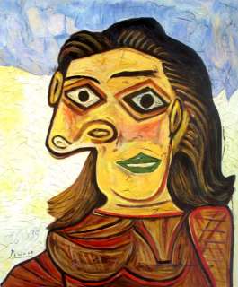 Head of Female #7 High Quality Repro Picasso 24x20  