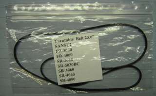 Offered here is a NEW 23.6 Turntable Belt for Many Sansui Turntables 