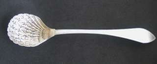 Antique French Silver Sterling Sugar Sifter Spoon 1819 1838  