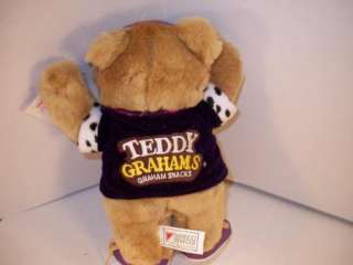 1990 Teddy Grahams Bear 11 Plush Applause w/tags  