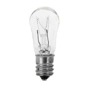 Eiko 40789   6S6/145V   6 Watt S6 Incandescent Light Bulb, Candelabra 